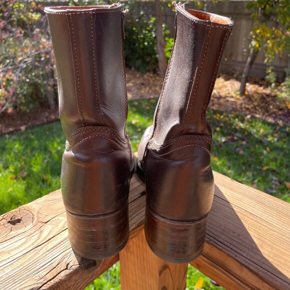 Vintage Frye short campus boot - Picture 4 of 5